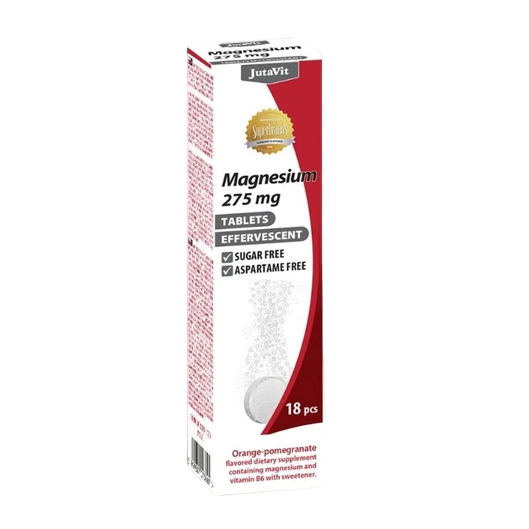 JutaVit Magnézium 275 mg pezsgőtabletta (16x)