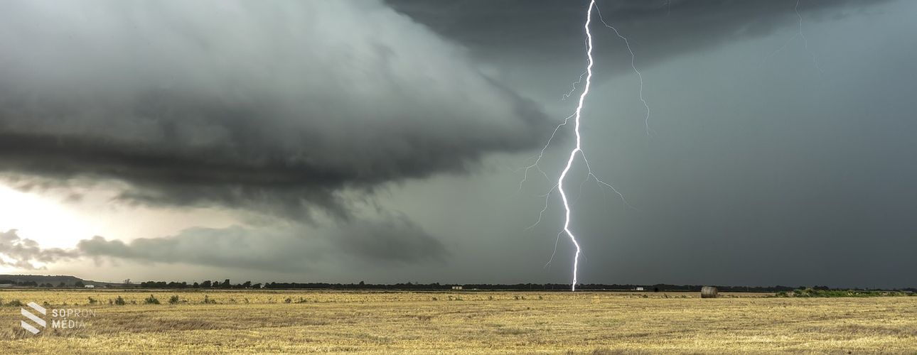 Több mint 90 milliméter csapadék hullott júliusban Sopronban !
