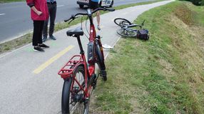 "Frontálisan” ütközött két kerékpáros