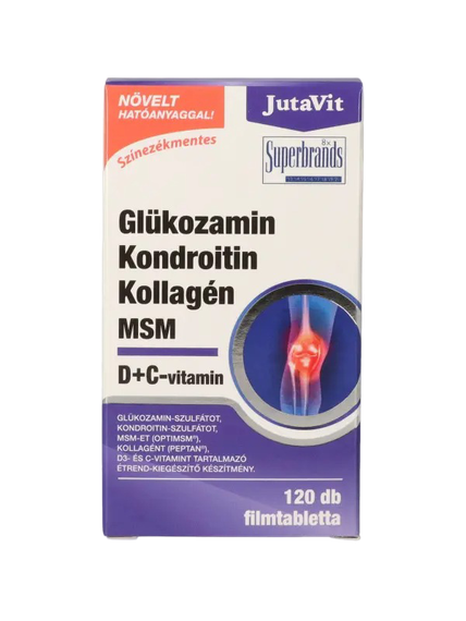 JutaVit Glükozamin Kondroitin MSM koll. ftabl. (120x)