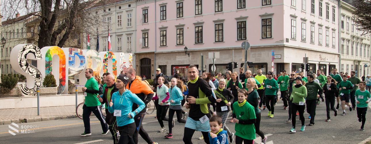 Szent Patrik-napi futás Sopronban