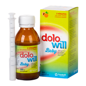 Dolowill Baby 100 mg/5 ml belsőleges szuszpenzió (100ml) termék kép