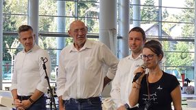 Az első soproni szinkronúszó versenyt rendezték meg a Lőver uszodában