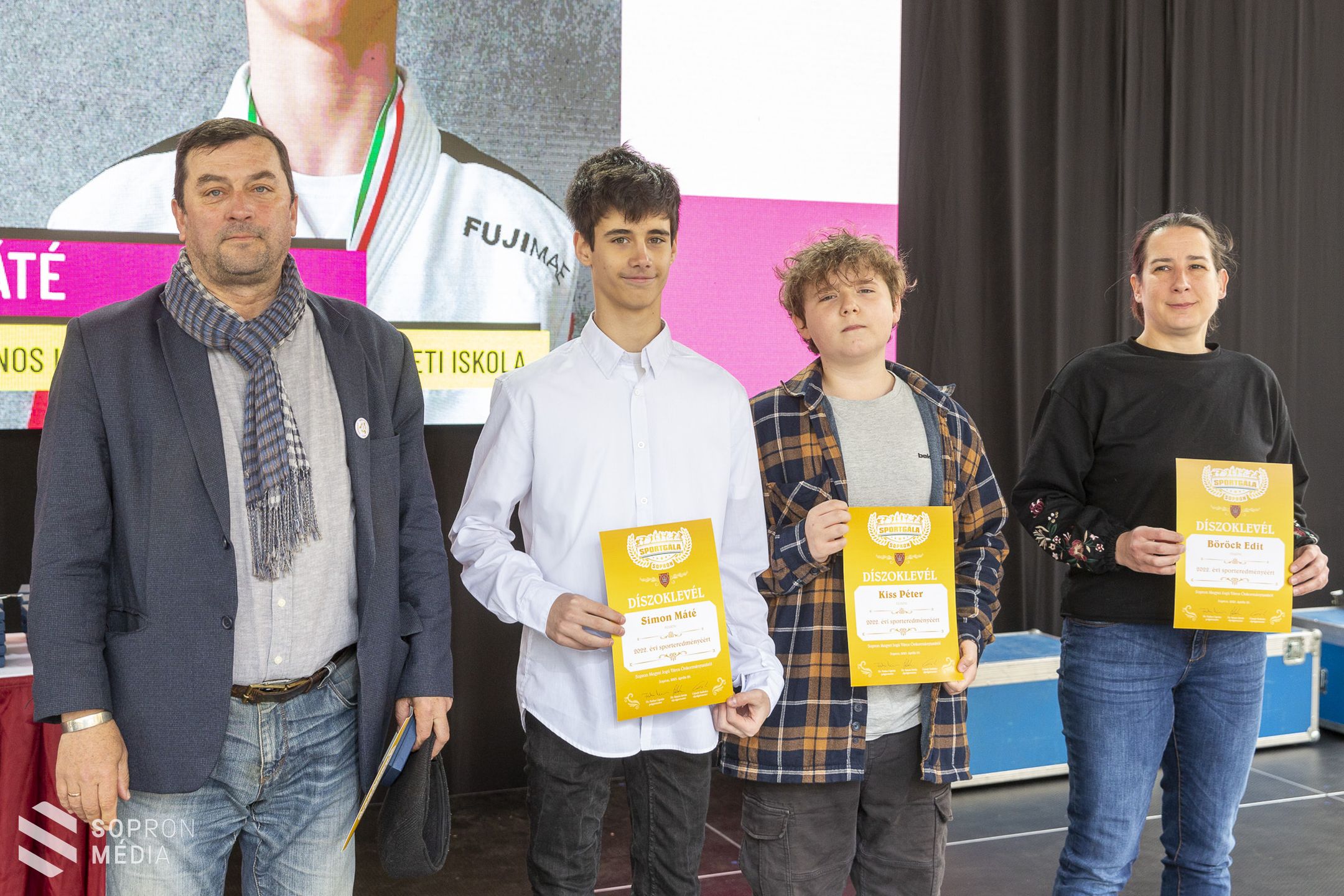 Sopron sportolóit ünnepelte a város