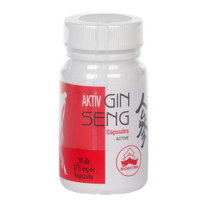 Ginseng kapszula (aktív) Bioextra (30x) termék kép