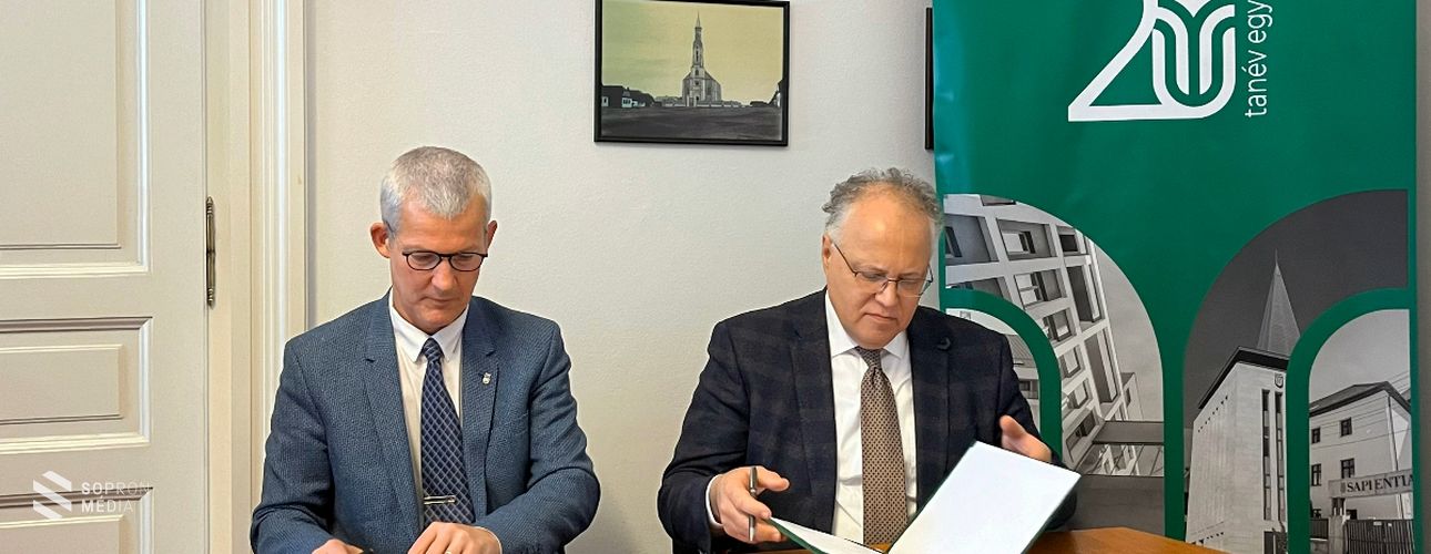 Partnerségi megállapodást kötött a Soproni Egyetem