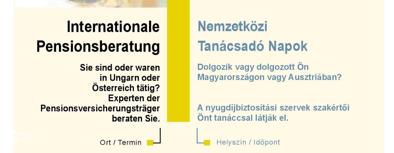 Magyar-Osztrák Nyugdíjtanácsadó Nap