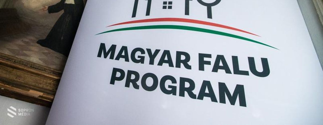 Magyar falu program: fejlesztések Sopron környékén