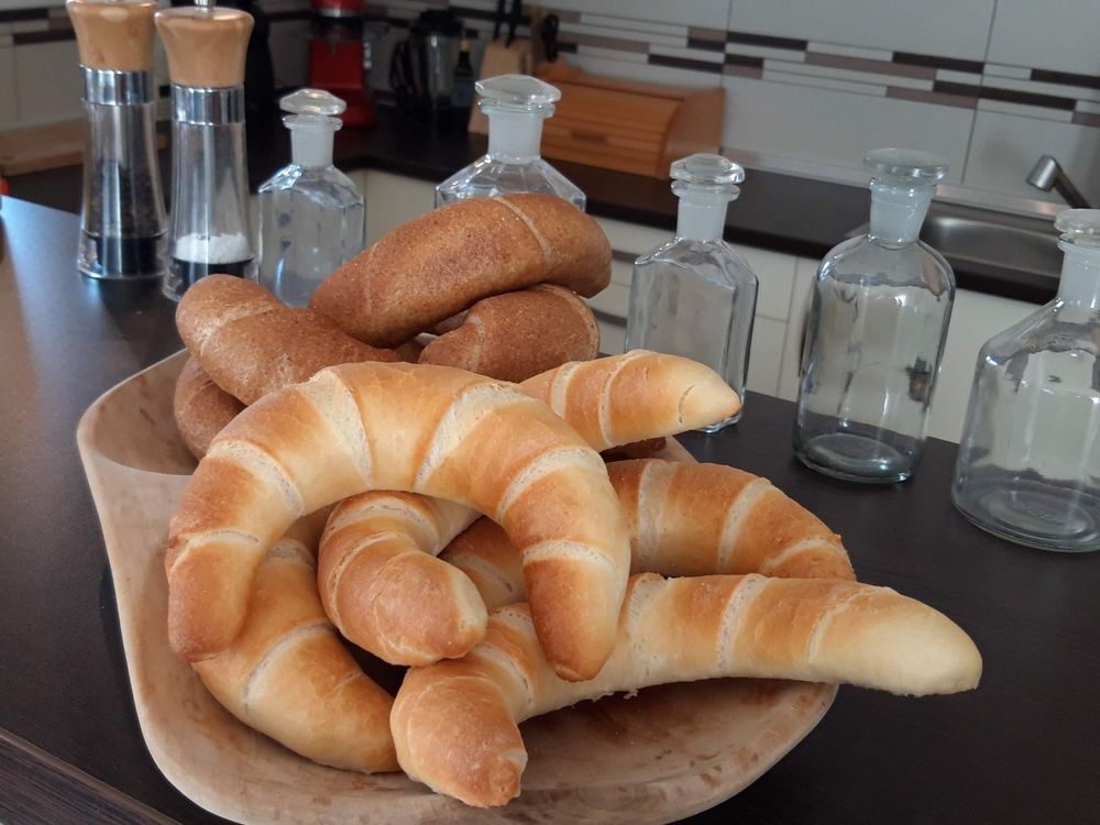 Tejmentes békebeli ropogós kifli