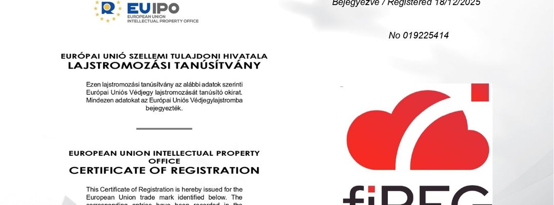 A fiREG bejegyzett európai uniós védjegy