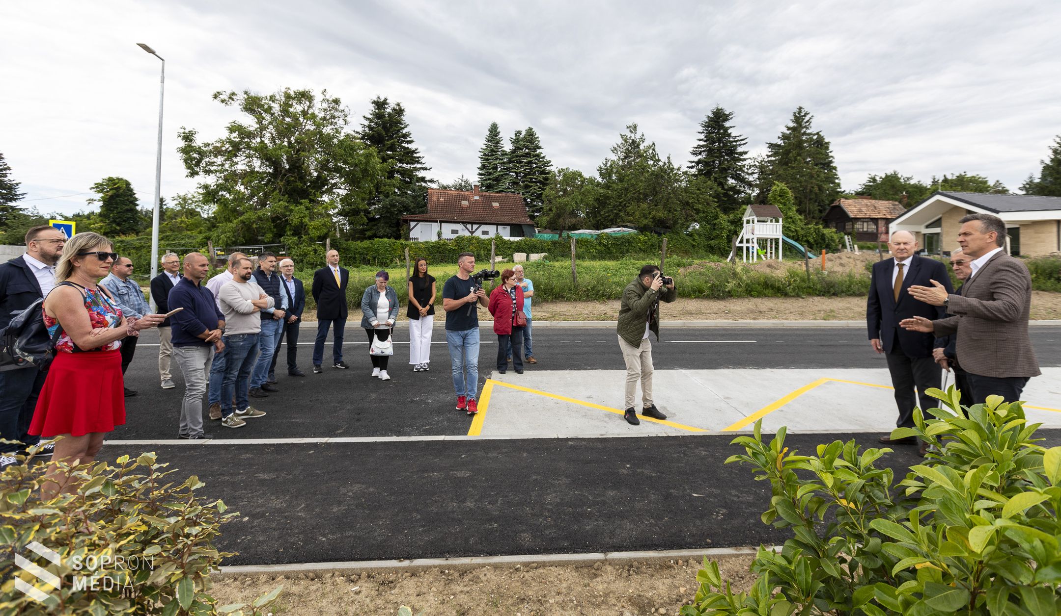 Átadták az új buszfordulót a Virágvölgy „szívében”