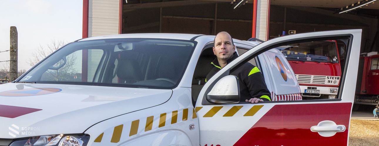 Új jármű szolgálja a Nagycenk környékén élők biztonságát