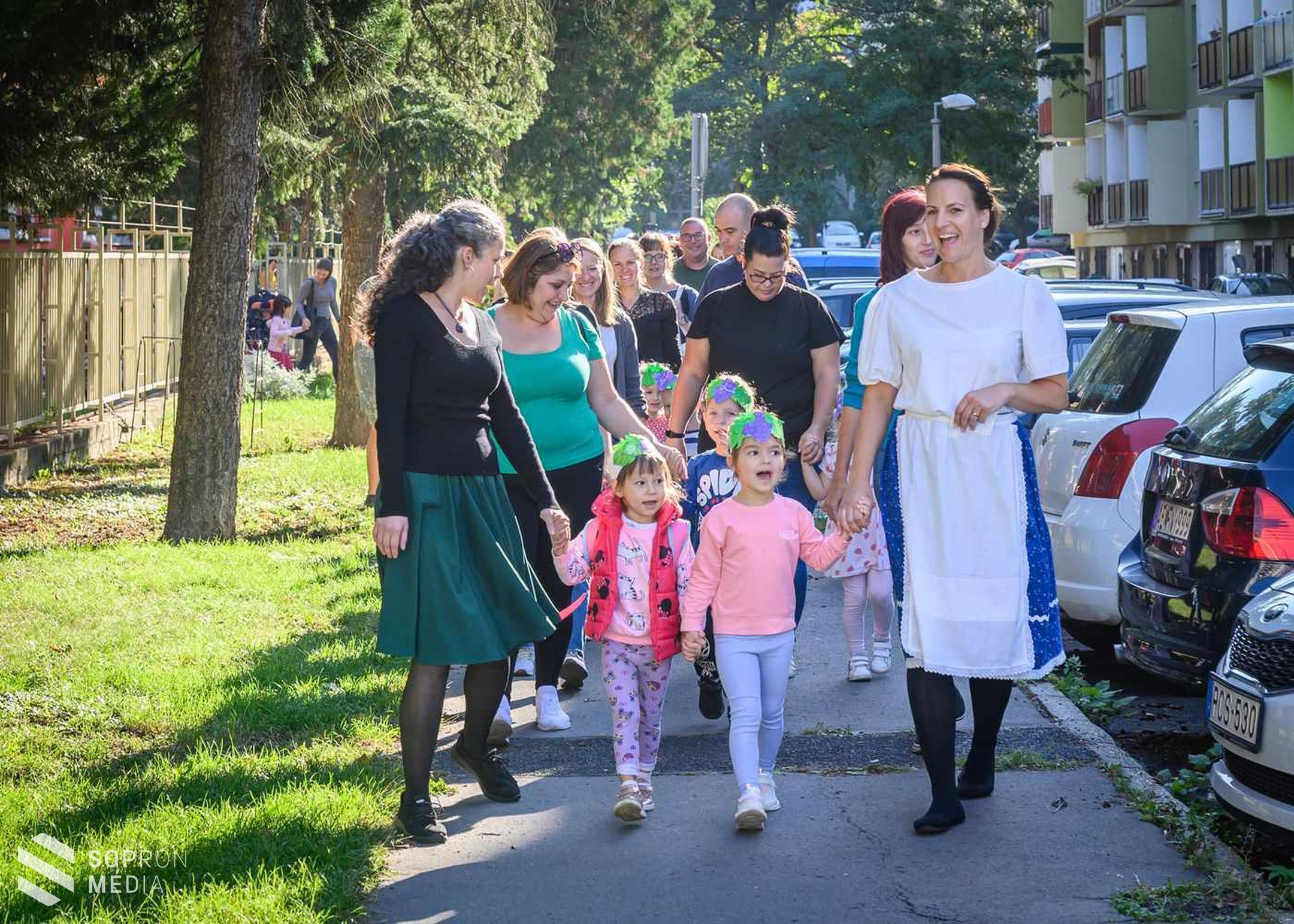 Szüreti mulatság a Trefort Téri Óvodában
