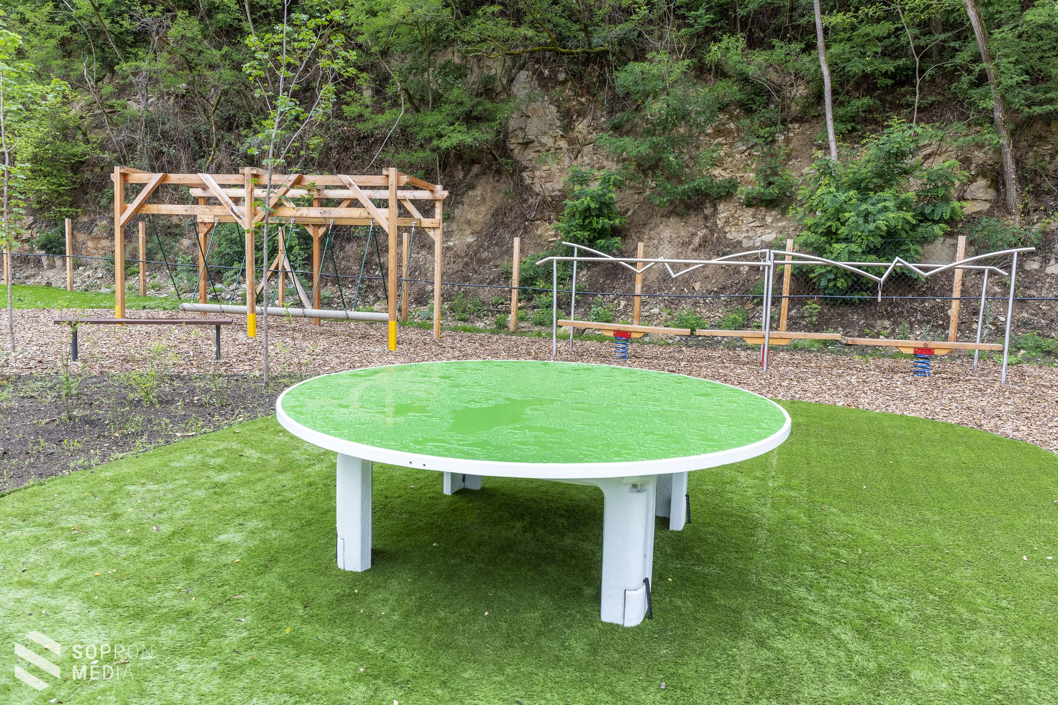 Erdei sport és szabadidőparkot adtak át Sopronban