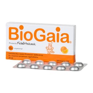 Biogaia Protectis Felnőtt D rágótabletta (20x) termék kép