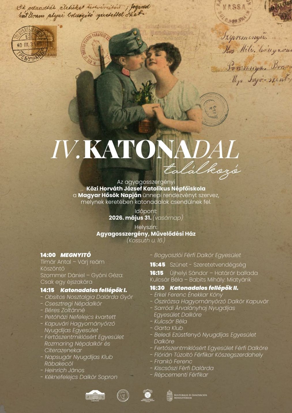 IV. Katonadal találkozó
