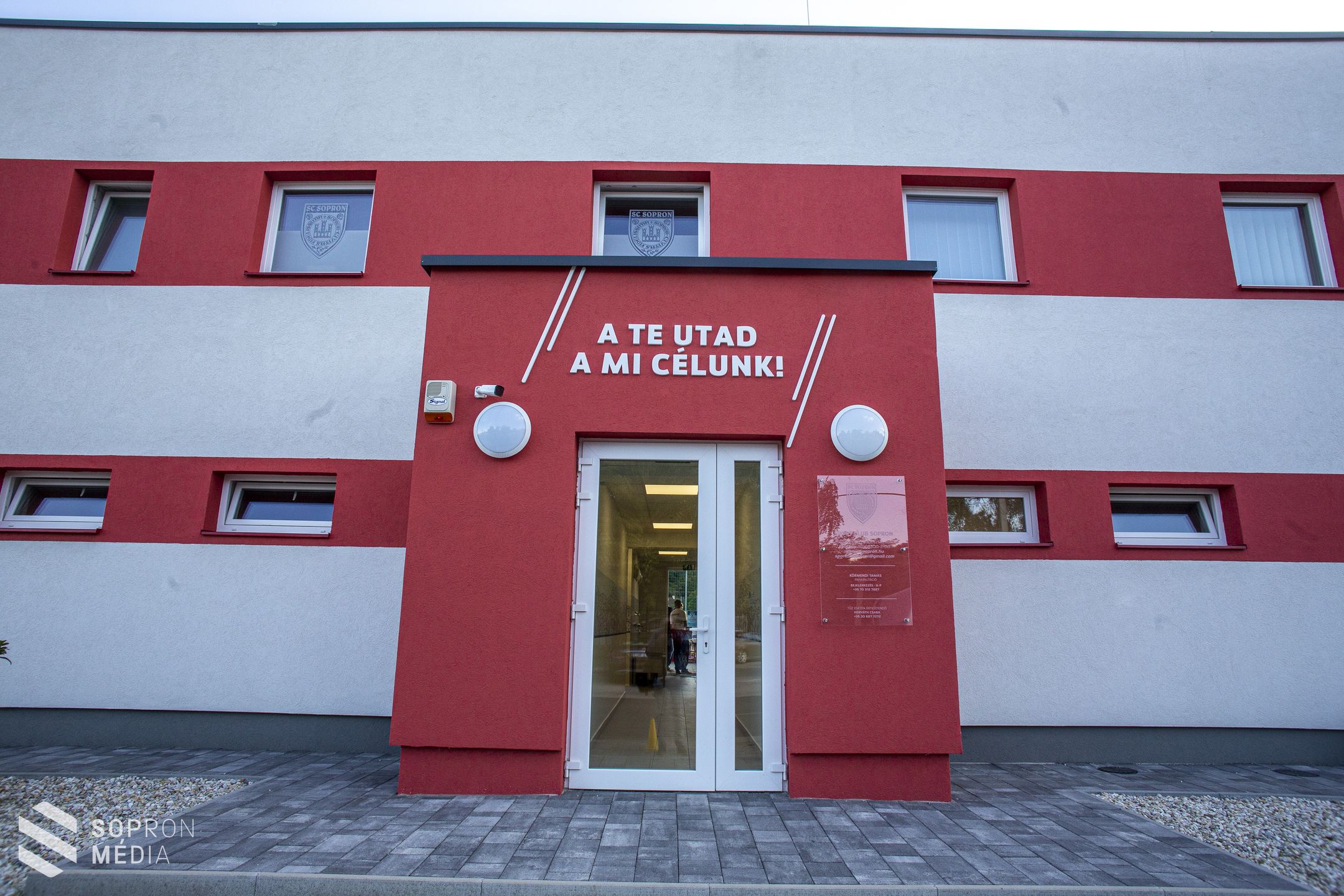 Átadták az SC Sopron utánpótlásképző központját