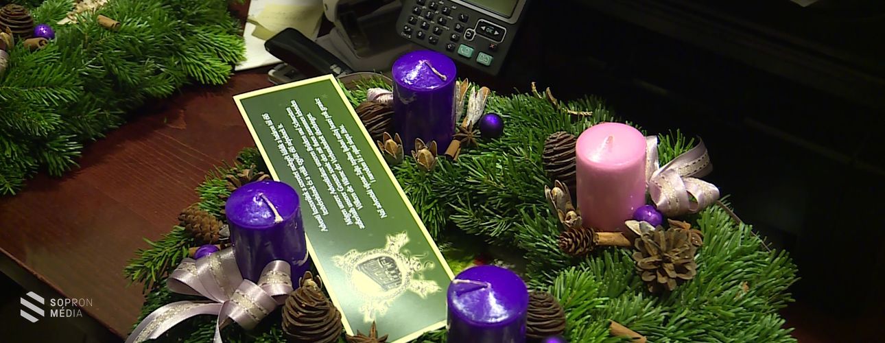 Adventi üdvözlet Sopronból