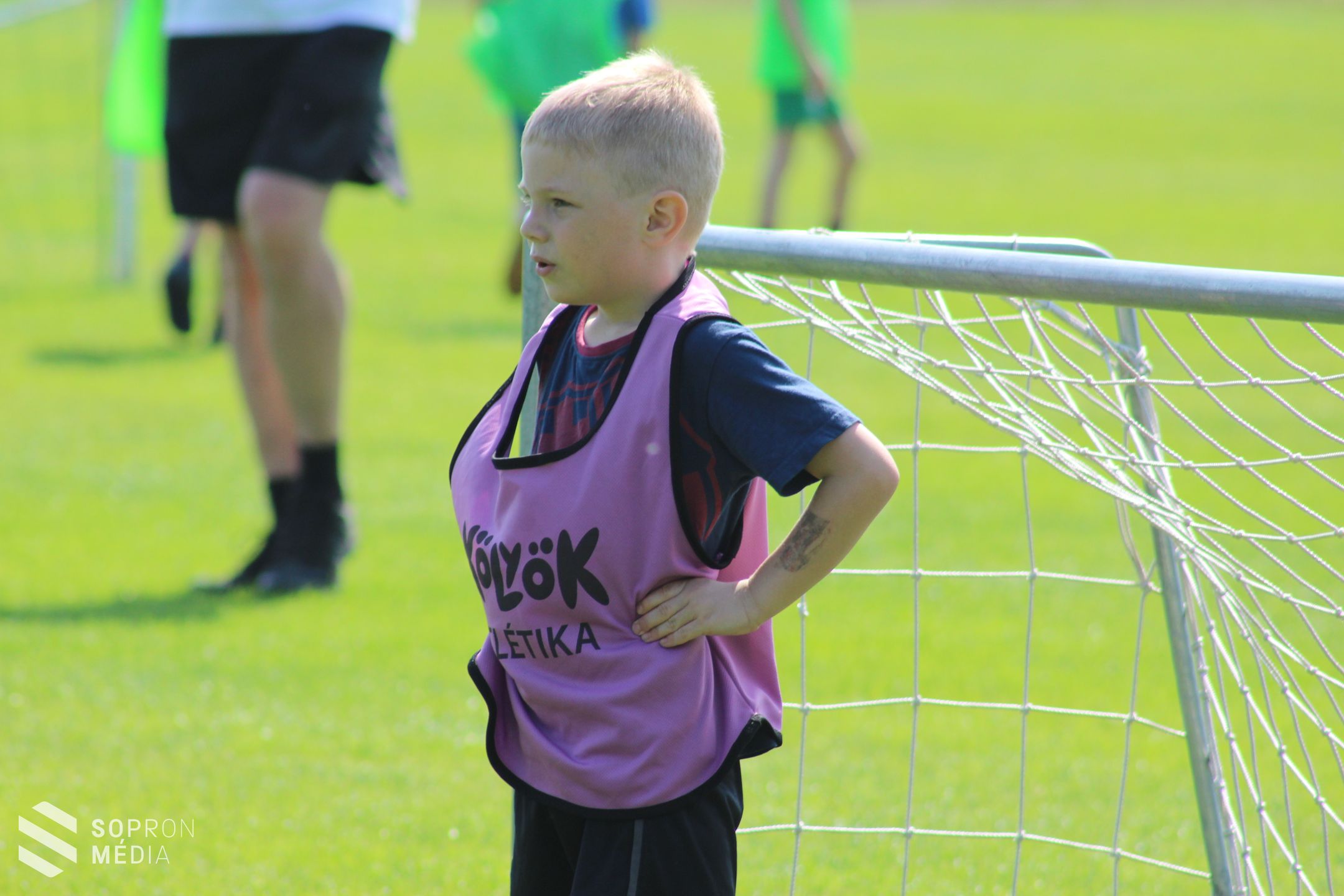 Közel kétszáz óvodás focizott az Ágfalvi úton (galéria)