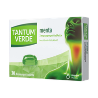 Tantum Verde menta 3mg szopogató tabletta (20xbuborékcsomagolásban)