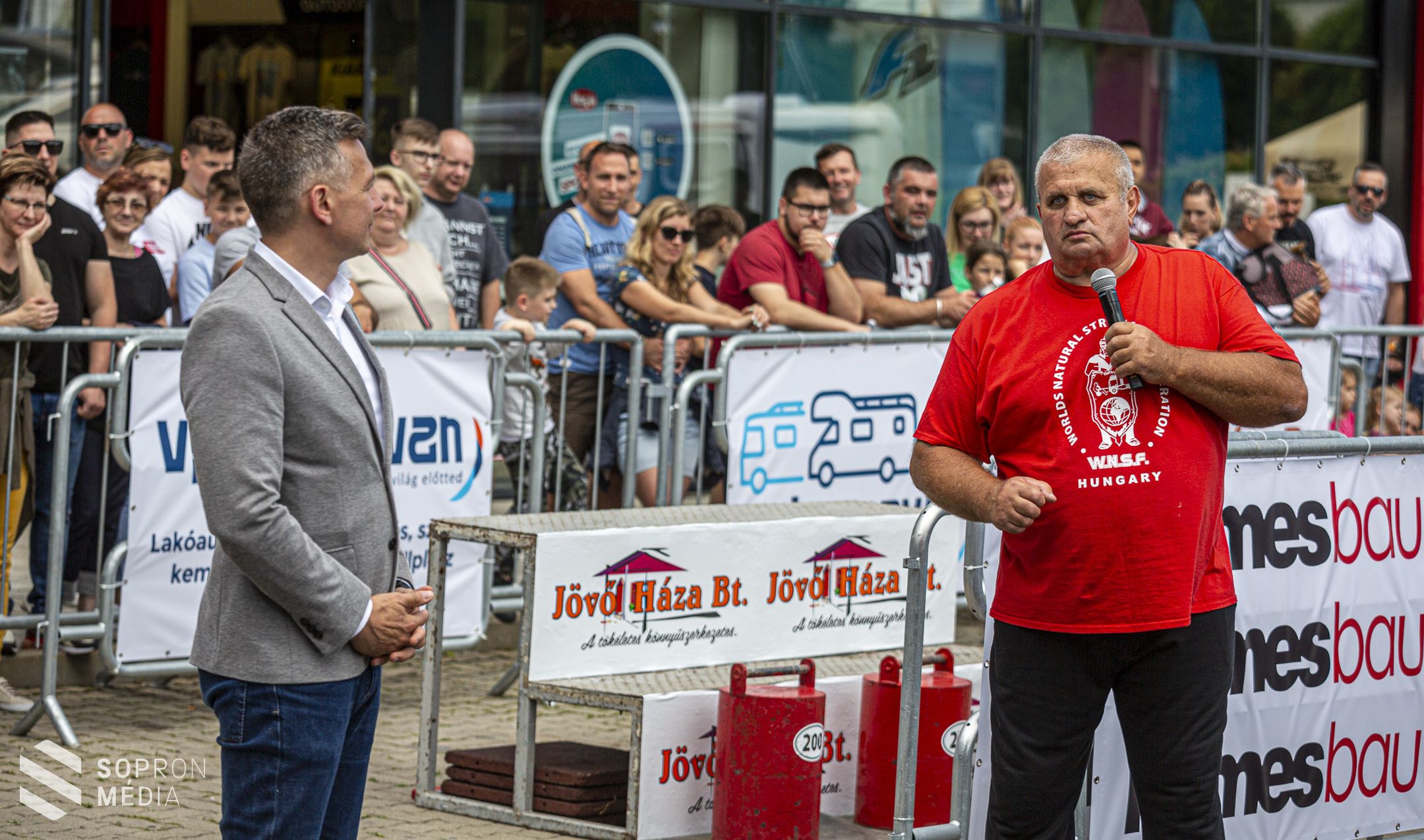 Az ország legerősebb emberei Sopronban