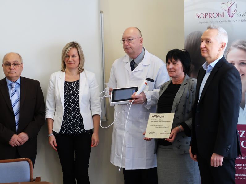 A Casino Sopron adománya a Soproni Gyógyközpontnak