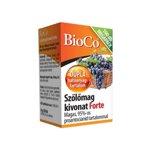 Bioco Szőlőmag FORTE tabletta Megapack (100x) termék kép