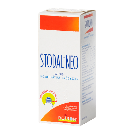 Stodal Neo szirup cseppfogó betéttel (200ml)