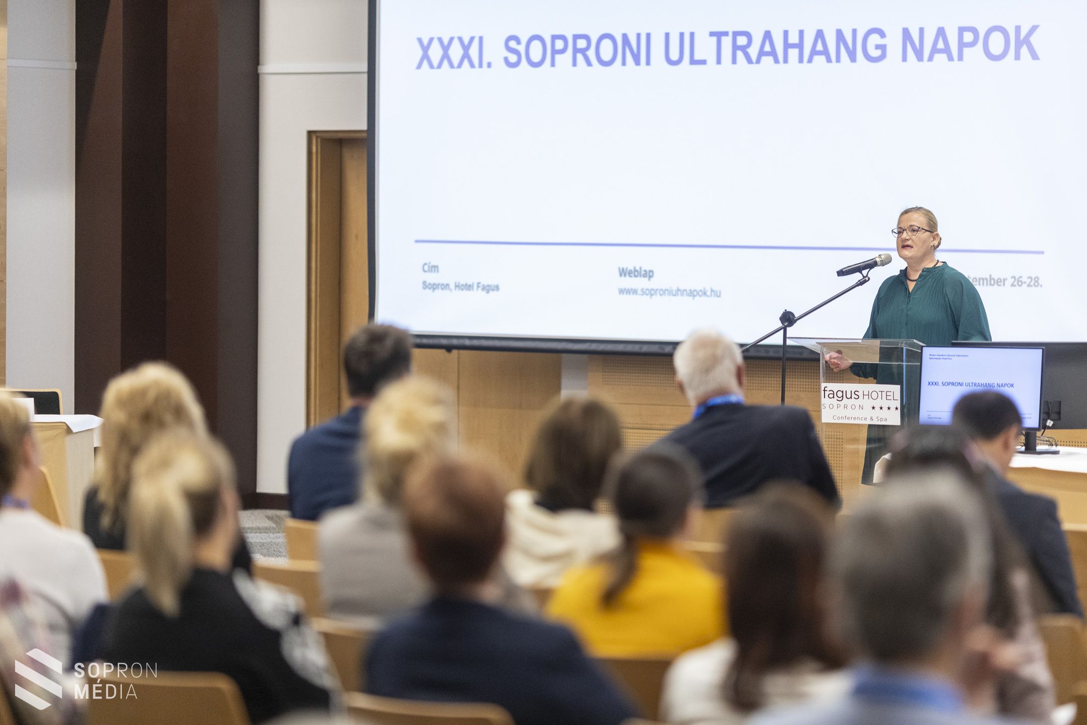 31. Soproni Ultrahang Napok megnyitója a Fagus Hotelban