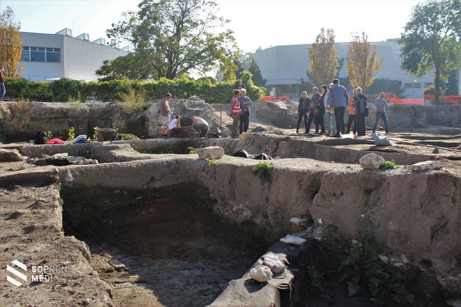 Feltárás az Árpád utcában