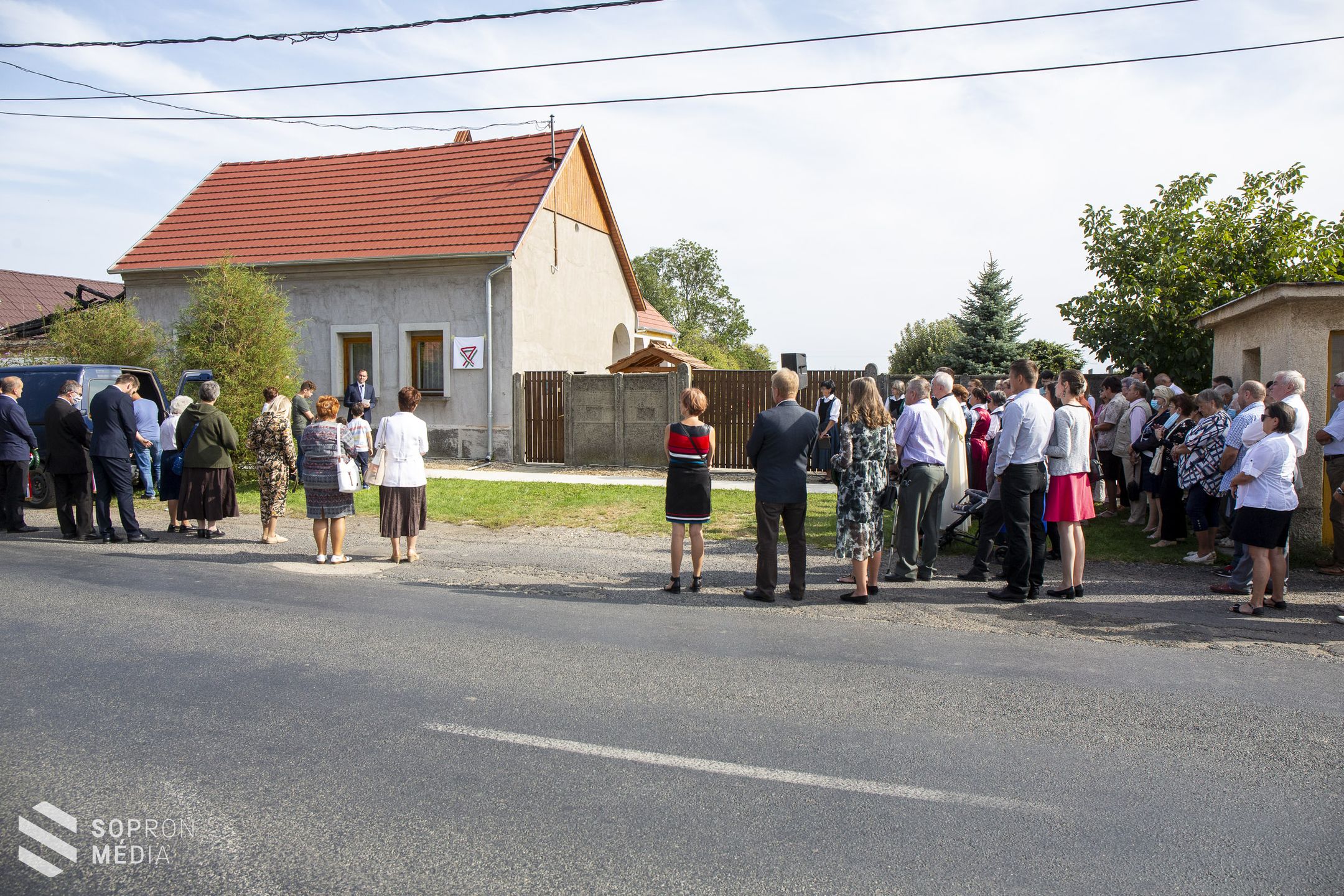 Czupy Bálint nemzetgyűlési képviselő tiszteletére emléktáblát helyeztek el Völcsejen