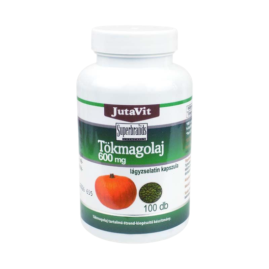 JutaVit Tökmagolaj 600mg kapszula (100x)