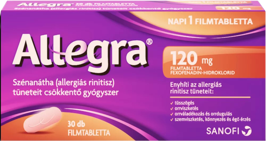 Allegra 120 mg filmtabletta (30x)