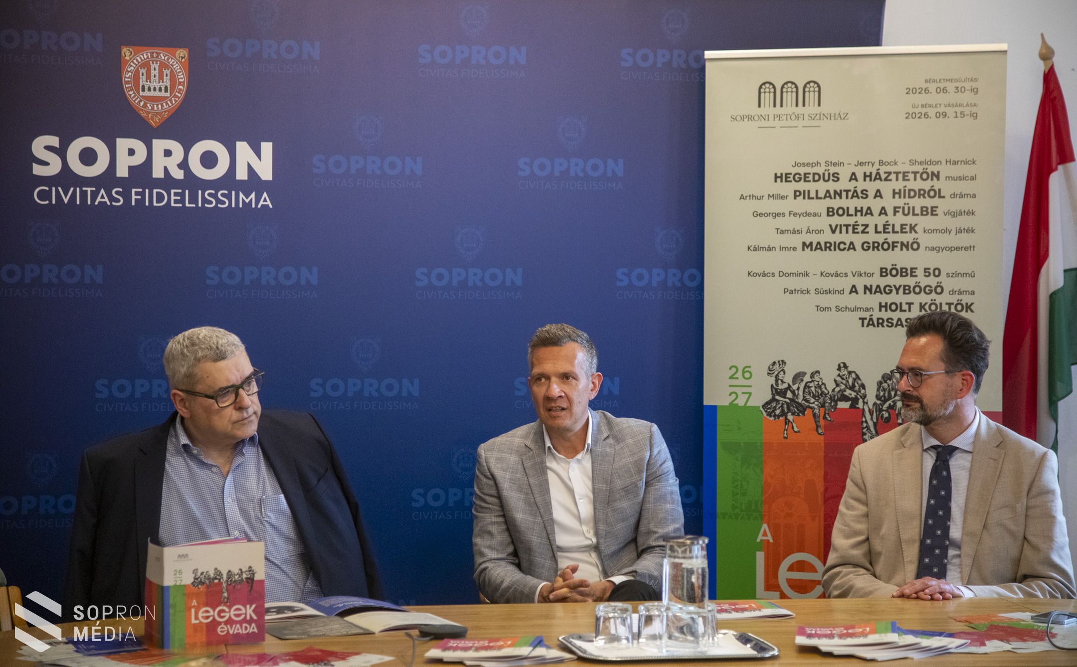A „LEGEK évadát” hirdette meg a Soproni Petőfi Színház
