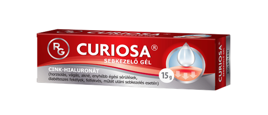 Curiosa sebkezelő gél (15g)