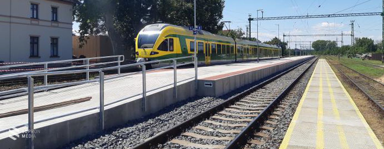 Vágányzári menetrend lesz a Győr – Sopron vasútvonalon
