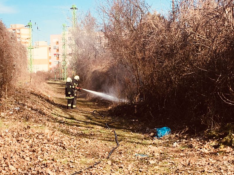 Több tűzeset is volt a hétvégén Sopronban