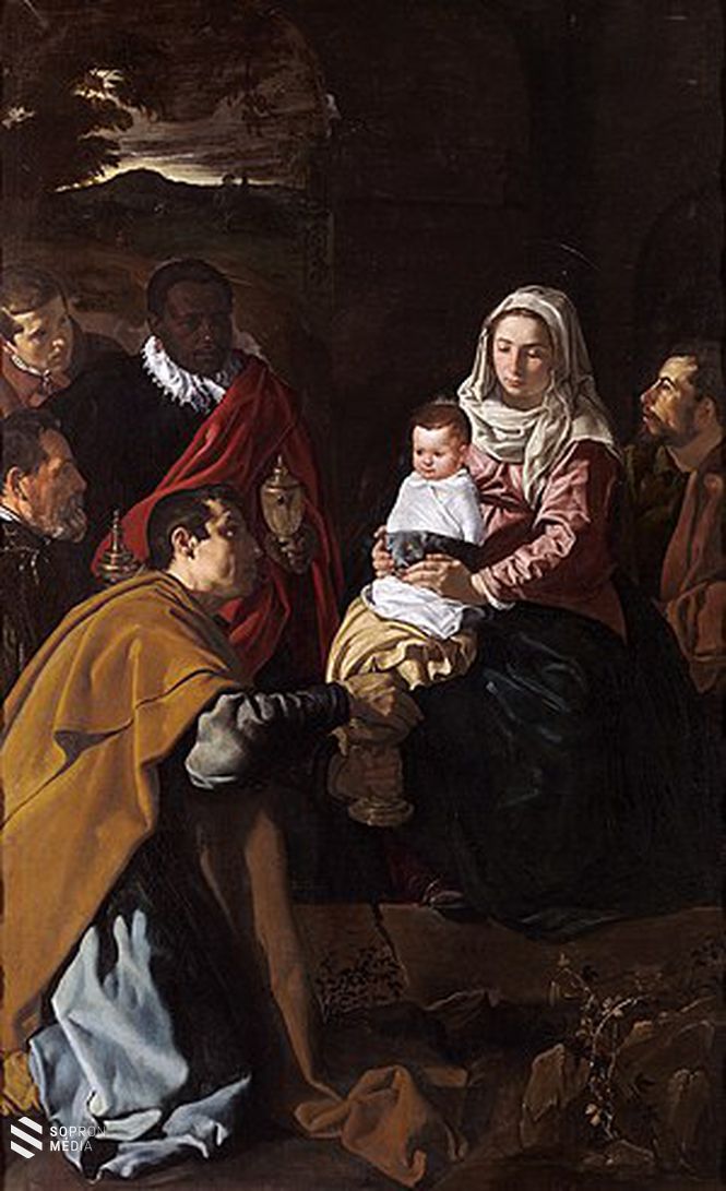 Diego Velázquez: A Háromkirályok imádása, Prado, Madrid
