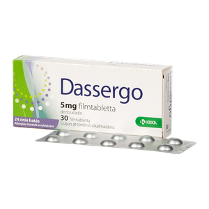 Dassergo 5 mg filmtabletta (30x) termék kép