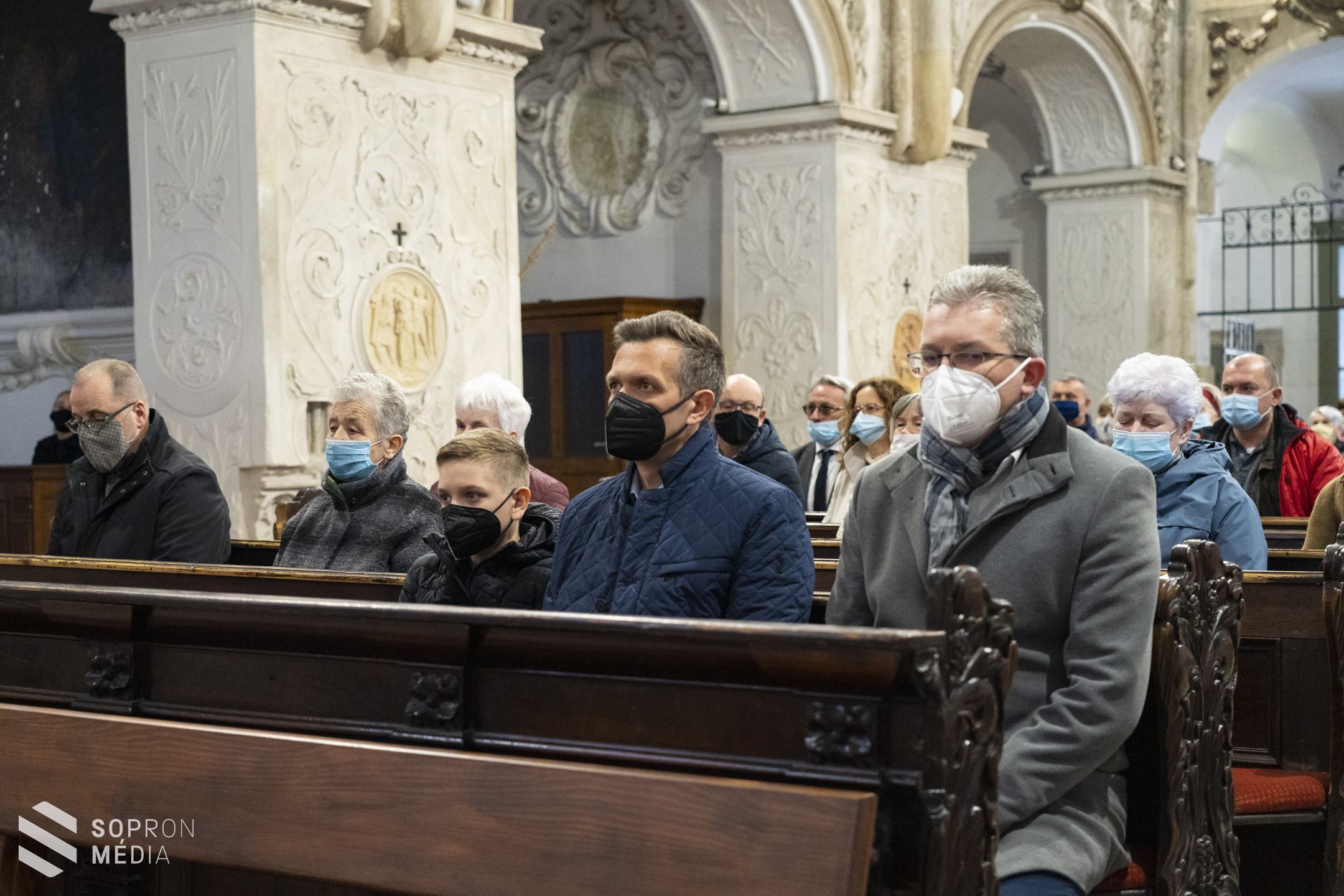 Megáldották a Szent György-templom homlokzatát