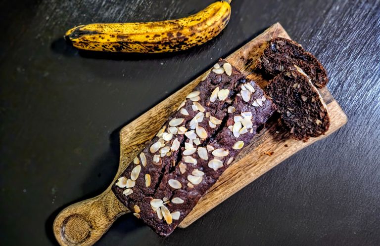 Csokis banánkenyér