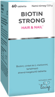 Biotin Strong Haj és köröm tabl. VITABALANS Lady (60x)