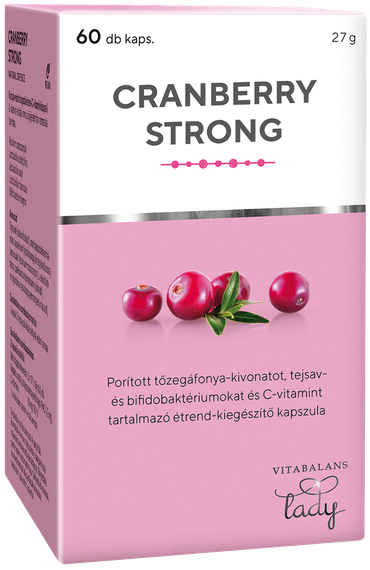 Cranberry Strong Tőzegáfonya kapsz VITABALANS Lady (60x)