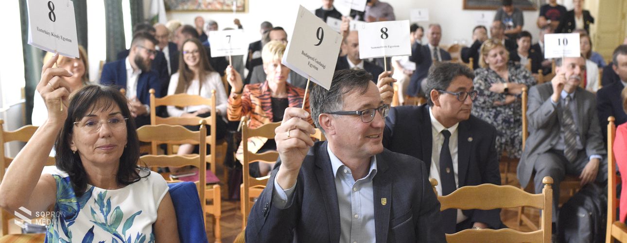 A Magyar Rektori Konferencia ülése Sopronban