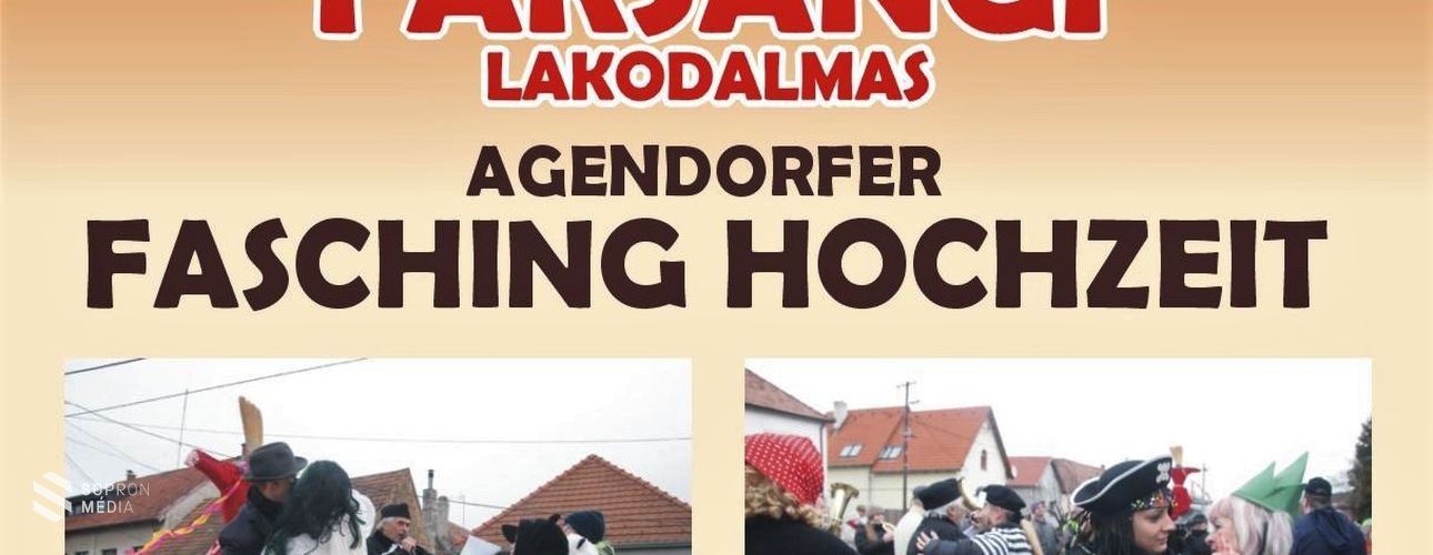 Vidám farsangi menet lesz Ágfalván