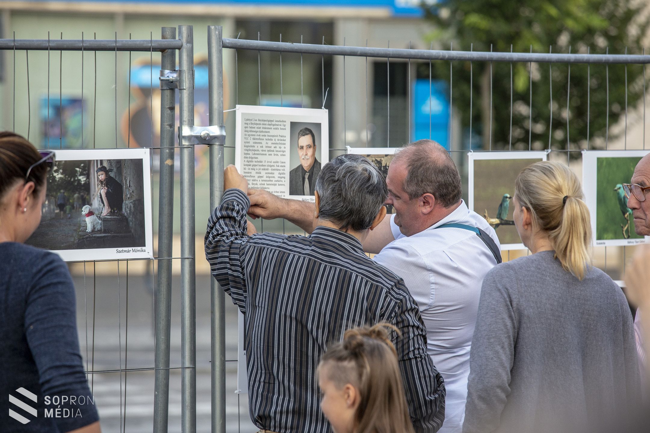 Szabadtéri kiállítás a Magyar Fotográfia Napja alkalmából