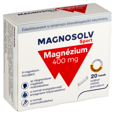 Magnosolv Sport 400 mg granulátum (20x)