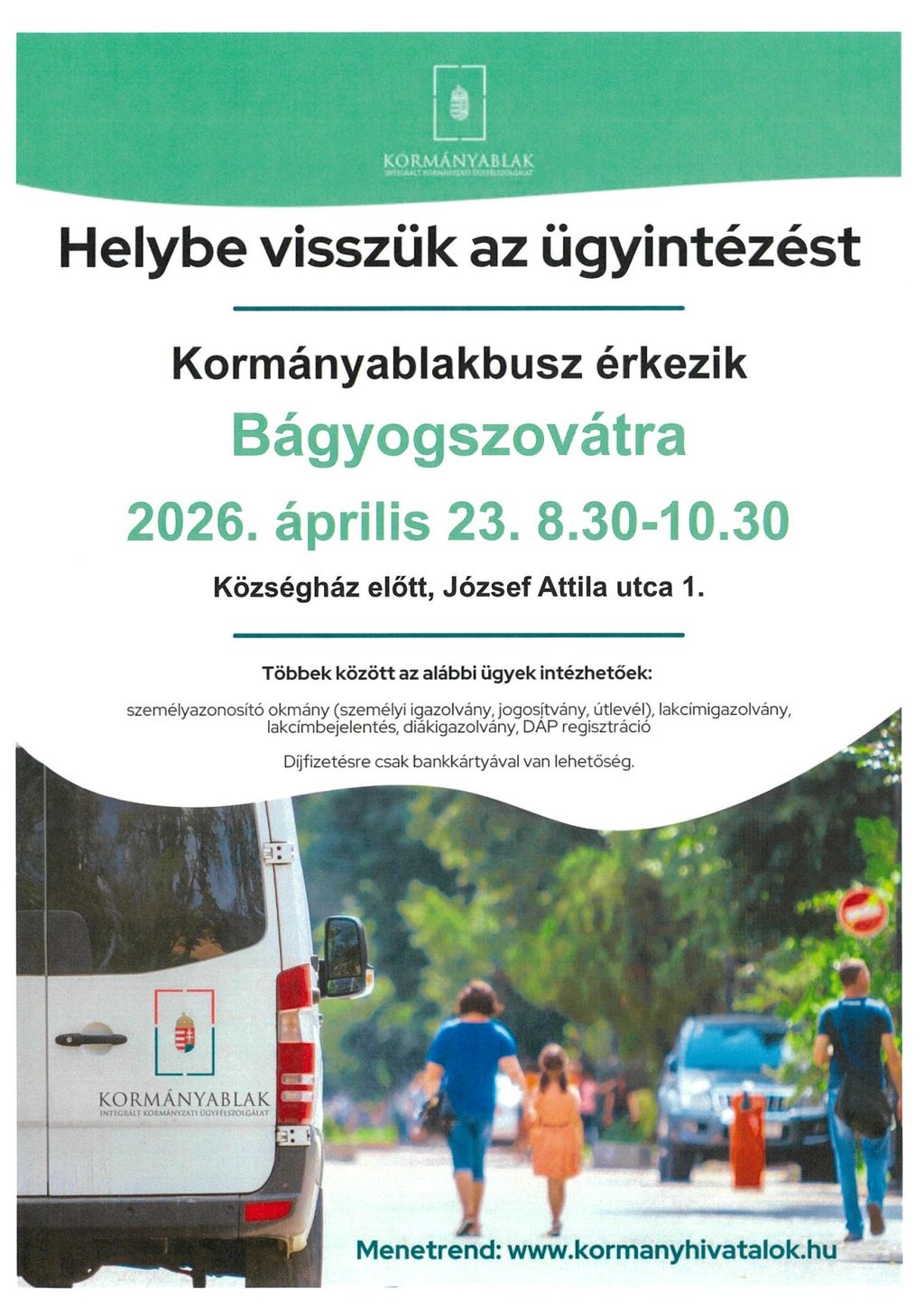 Kormányablak busz
