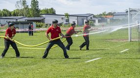 Önkéntes tűzoltók versengtek Harkán