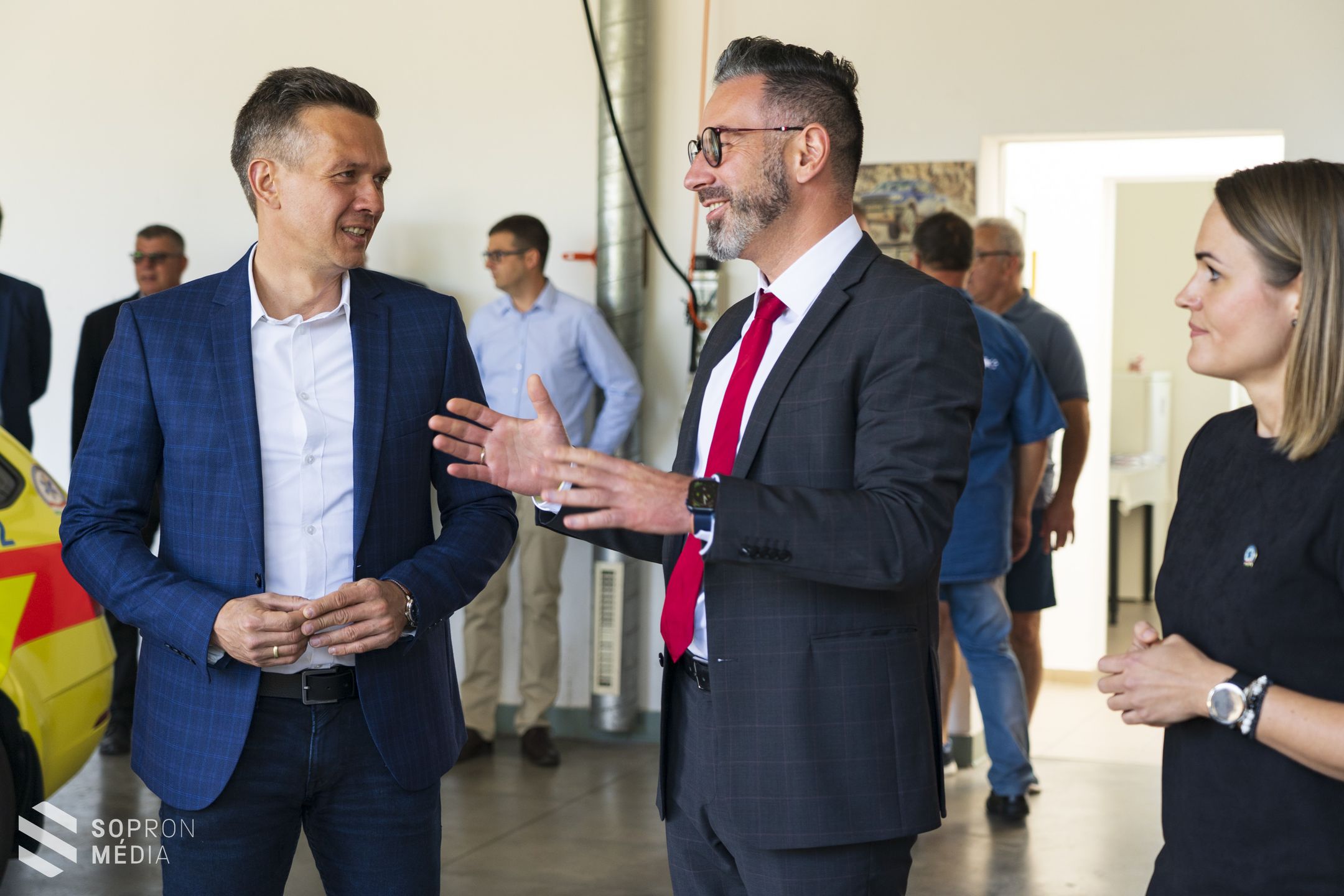 Új gépkocsival gazdagodott a Soproni Mentőállomás 